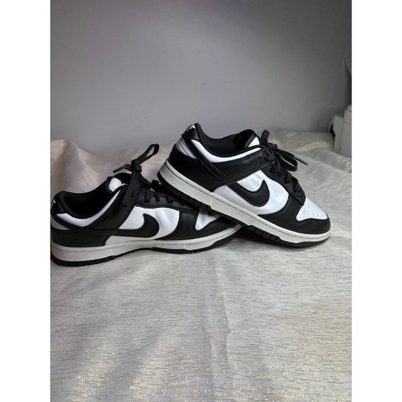 Nike Dunk Low Black White size 8 - Picture 1 of 8